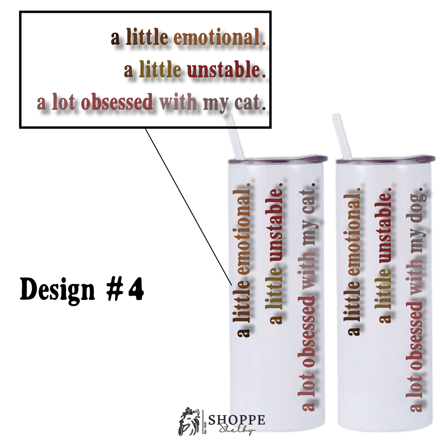 20 oz. Straight Tumblers