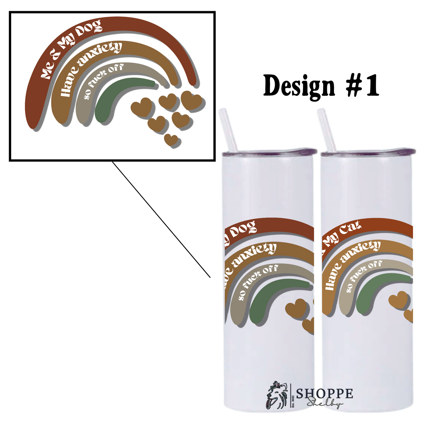 20 oz. Straight Tumblers