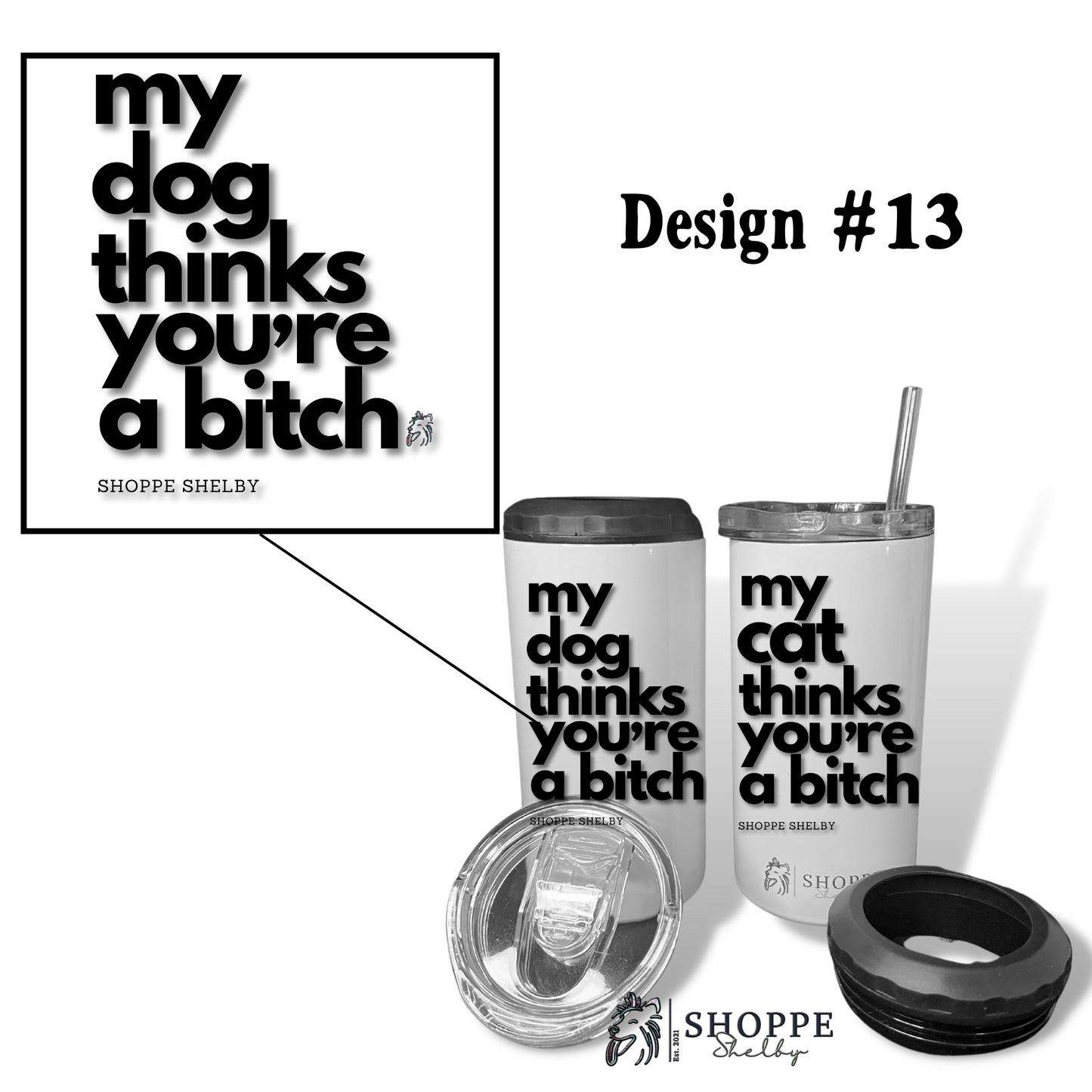 4-in-1 Can Cooler and Tumbler