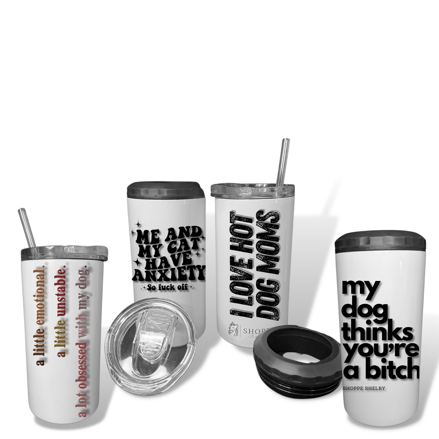 4-in-1 Can Cooler and Tumbler