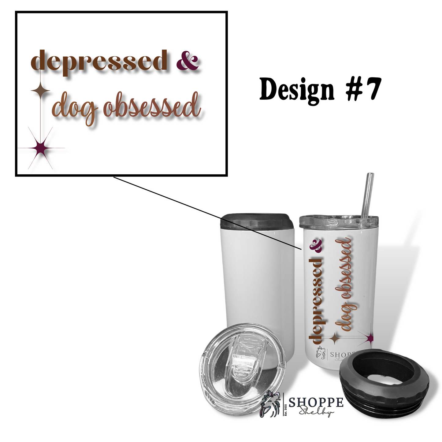 4-in-1 Can Cooler and Tumbler