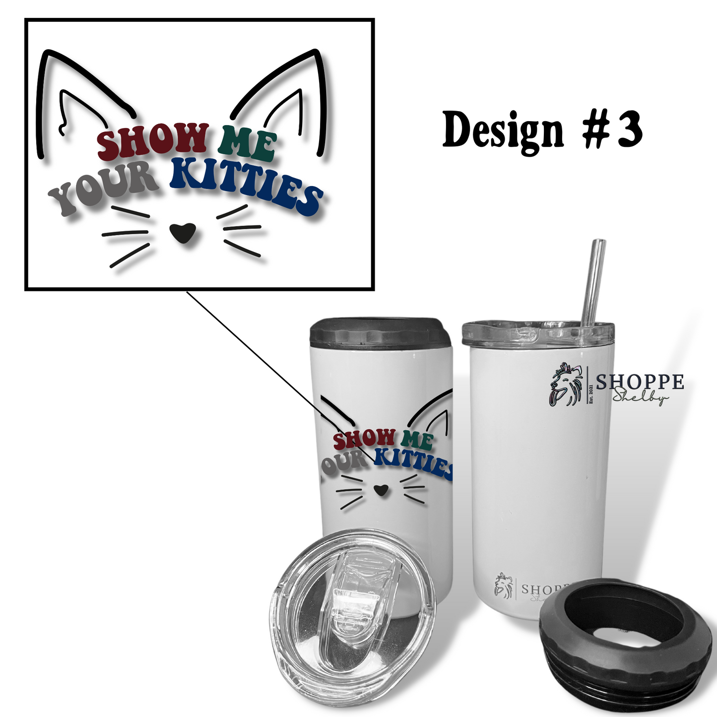 4-in-1 Can Cooler and Tumbler