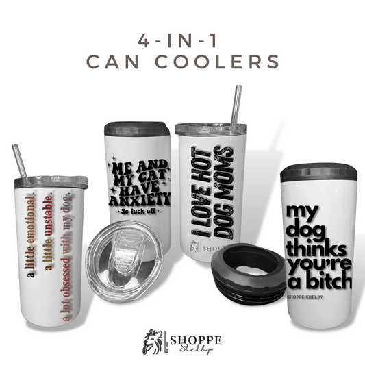 4-in-1 Can Cooler and Tumbler