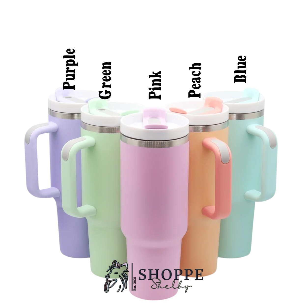 Custom Pet 40oz Matte Tumblers