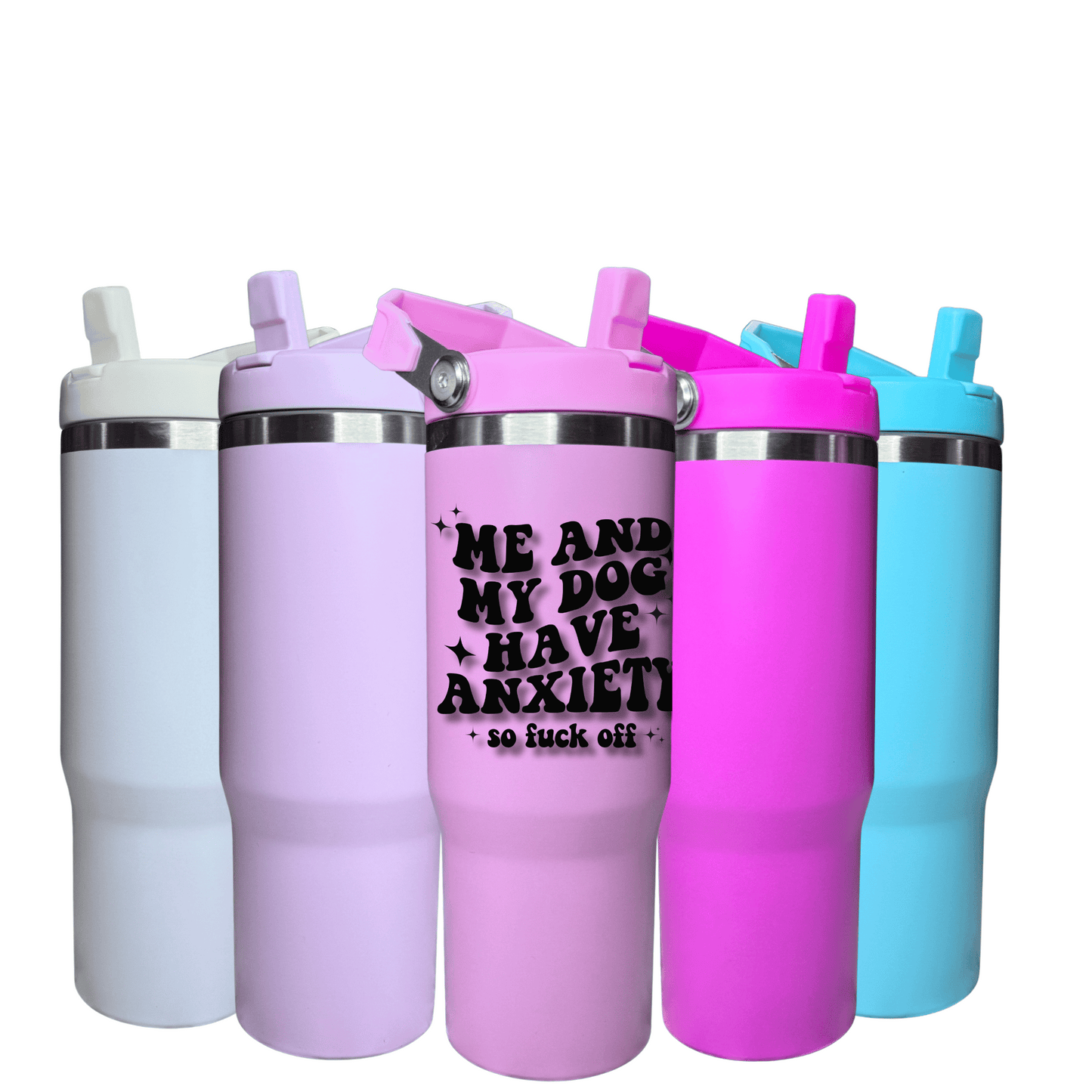 30oz Flip Straw Tumblers