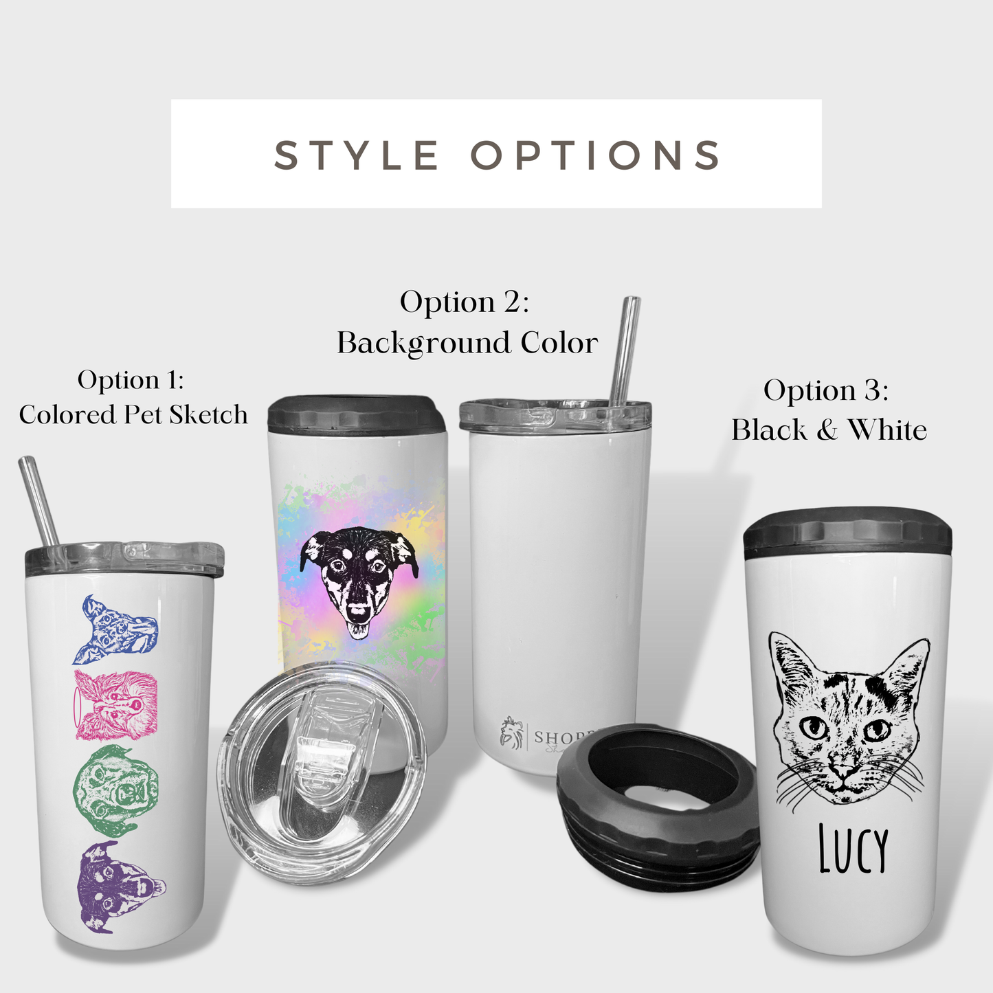 Custom Pet 4-in-1 Can Cooler